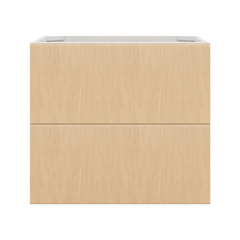 Modernform Cabinet Natural Oak 27" W X 24" H X 21" D Vanity Floating Drawers Cabinet