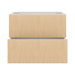 Modernform Cabinet Natural Oak 30" W X 24" H X 21" D Vanity Floating Drawers Cabinet