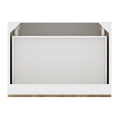 Modernform Cabinet Walnut 30" W X 24" H X 21" D Vanity Floating Drawers Cabinet