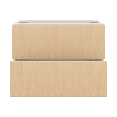 Modernform Cabinet Natural Oak 33" W X 24" H X 21" D Vanity Floating Drawers Cabinet