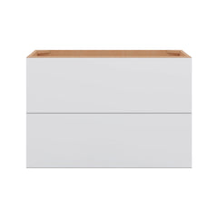 Modernform Cabinet Matte White 36" W X 24" H X 21" D Vanity Floating Drawers Cabinet