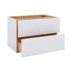Modernform Cabinet Matte White 36" W X 24" H X 21" D Vanity Floating Drawers Cabinet