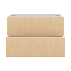 Modernform Cabinet Natural Oak 36" W X 24" H X 21" D Vanity Floating Drawers Cabinet