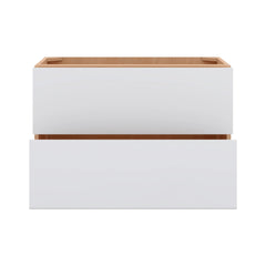 Modernform Cabinet Matte White 36" W X 24" H X 21" D Vanity Floating Drawers Cabinet