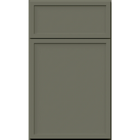 Fabuwood Allure Luna Forest Green Door Sample