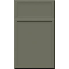 Fabuwood Allure Luna Forest Green Door Sample