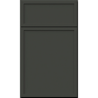 Fabuwood Allure Luna Graphite Black Door Sample