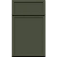Fabuwood Allure Luna Hunter Green Door Sample