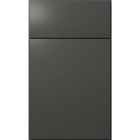 Fabuwood Allure Luxe Graphite Black Door Sample