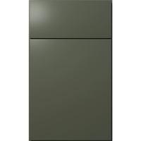 Fabuwood Allure Luxe Hunter Green Door Sample