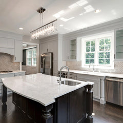 Fabuwood Allure Galaxy Nickel Door Sample
