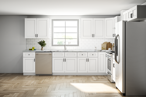12 X 12 J&K White Shaker Kitchen