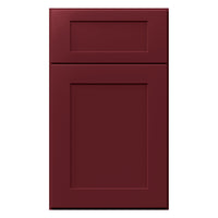 Fabuwood Allure Galaxy Cabernet Red Door Sample