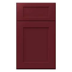 Fabuwood Allure Galaxy Cabernet Red Door Sample