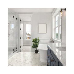 I448 Costar Calacatta Cool Matte Porcelain Tile 12x24 in | $1.29 s.f.