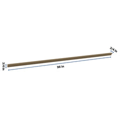 J&K Hazel H8 96" W Incurved Corner Molding