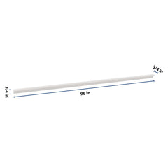J&K Pure B5 96" W Incurved Corner Molding