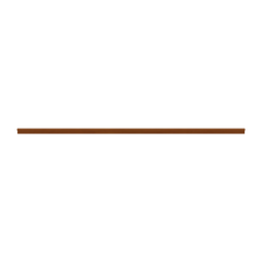 J&K Mocha Glazed K10 96" W Incurved Corner Molding