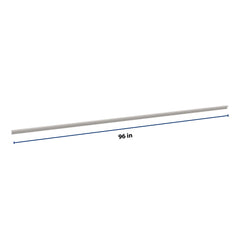 CNC Luxor 5-Piece Misty Grey 96" W X 3/4" H Inside Corner Molding