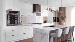 Fabuwood Illume Catalina Bianco Gloss Door Sample