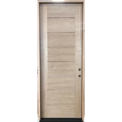 3/0x8/0 Exterior Mahogany Door | 8 Panels