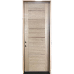 3/0x8/0 Exterior Mahogany Door | 8 Panels