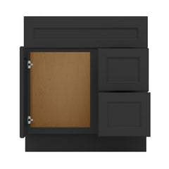 J&K Charcoal E2 Vanity Sink Combo 30" W x 33" H x 21" D