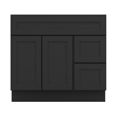 J&K Charcoal E2 Vanity Sink Combo 36" W x 33" H x 21" D