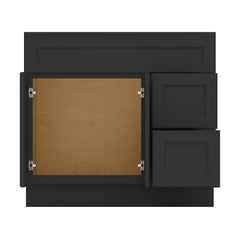 J&K Charcoal E2 Vanity Sink Combo 36" W x 33" H x 21" D