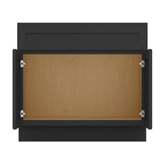 J&K Charcoal E2 Vanity Base Sink Door/False Drawer 36" W x 33" H x 21" D