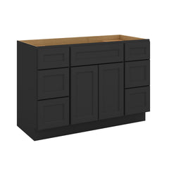 J&K Charcoal E2 Vanity Sink Combo 48" W x 33" H x 21" D