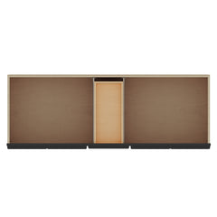 J&K Charcoal E2 Vanity Sink Combo 60" W x 33" H x 21" D