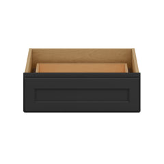 J&K Charcoal E2 24" W x 7-1/2" H or 8-1/2" H Knee Drawer