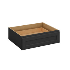 J&K Charcoal E2 27" W x 7-1/2" H or 8-1/2" H Knee Drawer