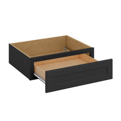 J&K Charcoal E2 27" W x 7-1/2" H or 8-1/2" H Knee Drawer