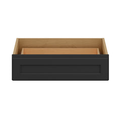 J&K Charcoal E2 30" W x 7-1/2" H or 8-1/2" H Knee Drawer