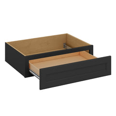 J&K Charcoal E2 30" W x 7-1/2" H or 8-1/2" H Knee Drawer