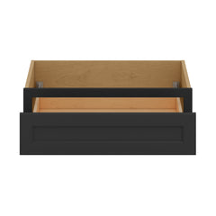 J&K Charcoal E2 30" W x 7-1/2" H or 8-1/2" H Knee Drawer