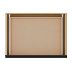 J&K Charcoal E2 30" W x 7-1/2" H or 8-1/2" H Knee Drawer