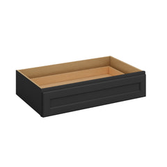 J&K Charcoal E2 36" W x 7-1/2" H or 8-1/2" H Knee Drawer