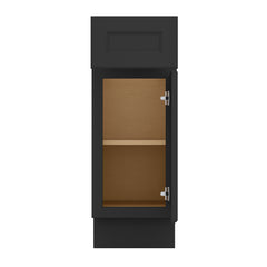 J&K Charcoal E2 Vanity Base Door/Drawer 12" W x 33" H x 21" D