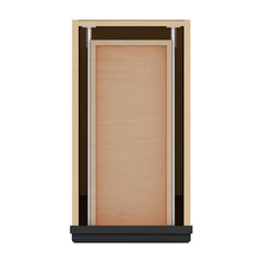 J&K Charcoal E2 Vanity Base Door/Drawer 12" W x 33" H x 21" D