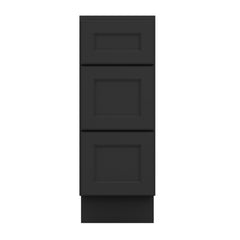 J&K Charcoal E2 Vanity 3 Drawer Base 12" W x 33" H x 21" D