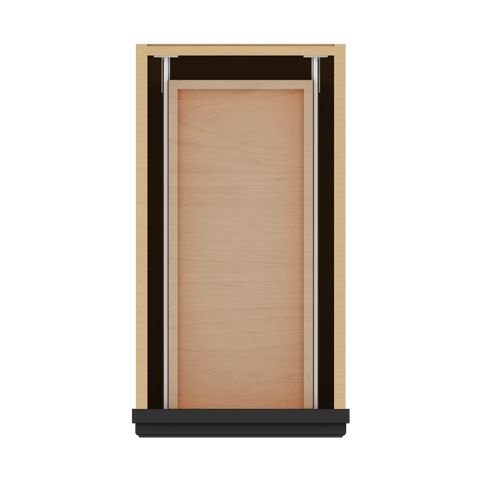 J&K Charcoal E2 Vanity 3 Drawer Base 12" W x 33" H x 21" D