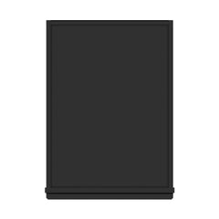 J&K Charcoal E2 Vanity Linen with bottom Drawers 18" W x 81" H x 24" D