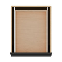 J&K Charcoal E2 Vanity Base Door/Drawer 18" W x 33" H x 21" D