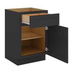 J&K Charcoal E2 Vanity Base Door/Drawer  21" W x 33" H x 21" D