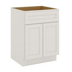 J&K Dove E1 Vanity Base Sink Door/False Drawer 24" W x 33" H x 21" D