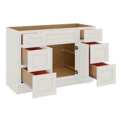 J&K Dove E1 Vanity Sink Combo 48" W x 33" H x 21" D