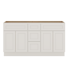 J&K Dove E1 Vanity Sink Combo 60" W x 33" H x 21" D
